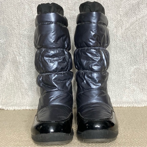 Cougar Minty Women's Black/Gun Metal Pull On Warm Winter Snow Boots Size US 7 M - Picture 3 of 12
